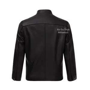 Áo Da Nam Chéo Vạt Cổ Trụ Nâu Cam - DC130AA 1 z2770491500341 adb84c6656aed57520c0e39db6d93a9c