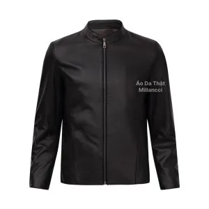 Áo Da Nam Chéo Vạt Cổ Trụ Nâu Cam - DC130AA 3 z2770491515535 a94de46cc5f024592b1b65e37b77a343