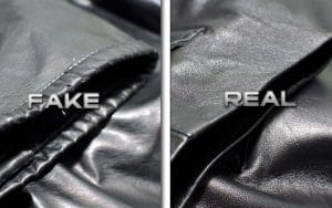 Cách phân biệt áo da thật giả bằng mắt thường chuẩn 100%