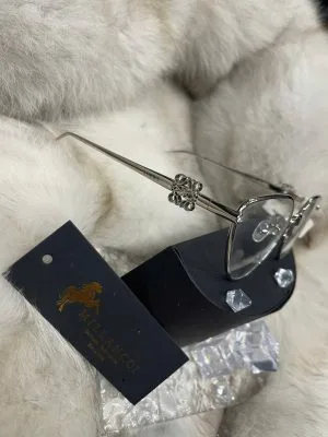 Kính loewe gọng kim vàng cao cấp - LOE01