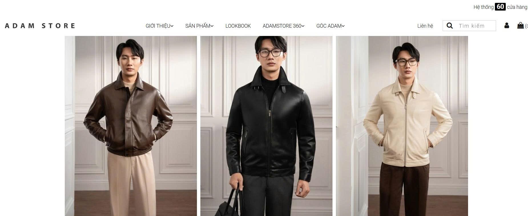 Mua Áo Da Nam Ở Đâu Uy Tín Tại Hà Nội? Top 5 Shop Chất Lượng Nhất 14 Adam Store - Phong Cách Quý Ông Lịch Lãm