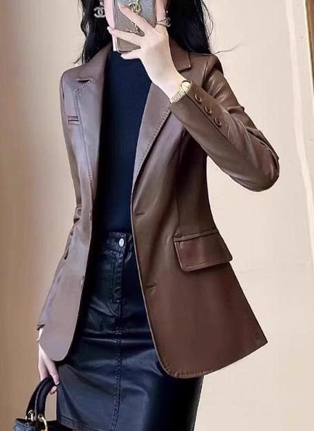 Vest Da Nữ Công Sở - Lựa Chọn Hoàn Hảo Cho Nữ Doanh Nhân 8 Chất Liệu Và Thiết Kế Của Vest Da Nữ