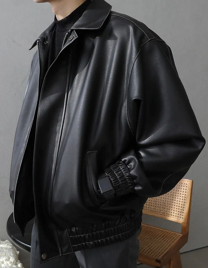 Áo Bomber Da Nam: Biểu Tượng Thời Trang Nam Tính