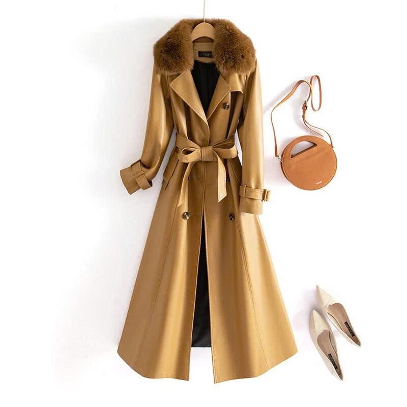 Áo Măng Tô Da Cổ Lông - Sang Trọng Cho Mùa Đông 9 Lợi Ích Khi Mua Áo Măng Tô Da Cổ Lông Tại Áo Da Thật 1996