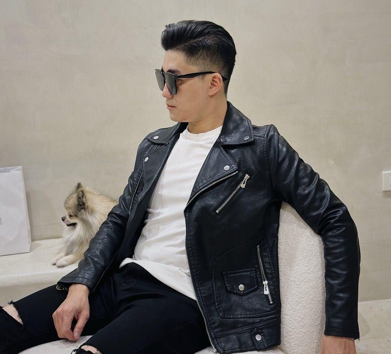 Hướng Dẫn Chọn Áo Da Nam Biker