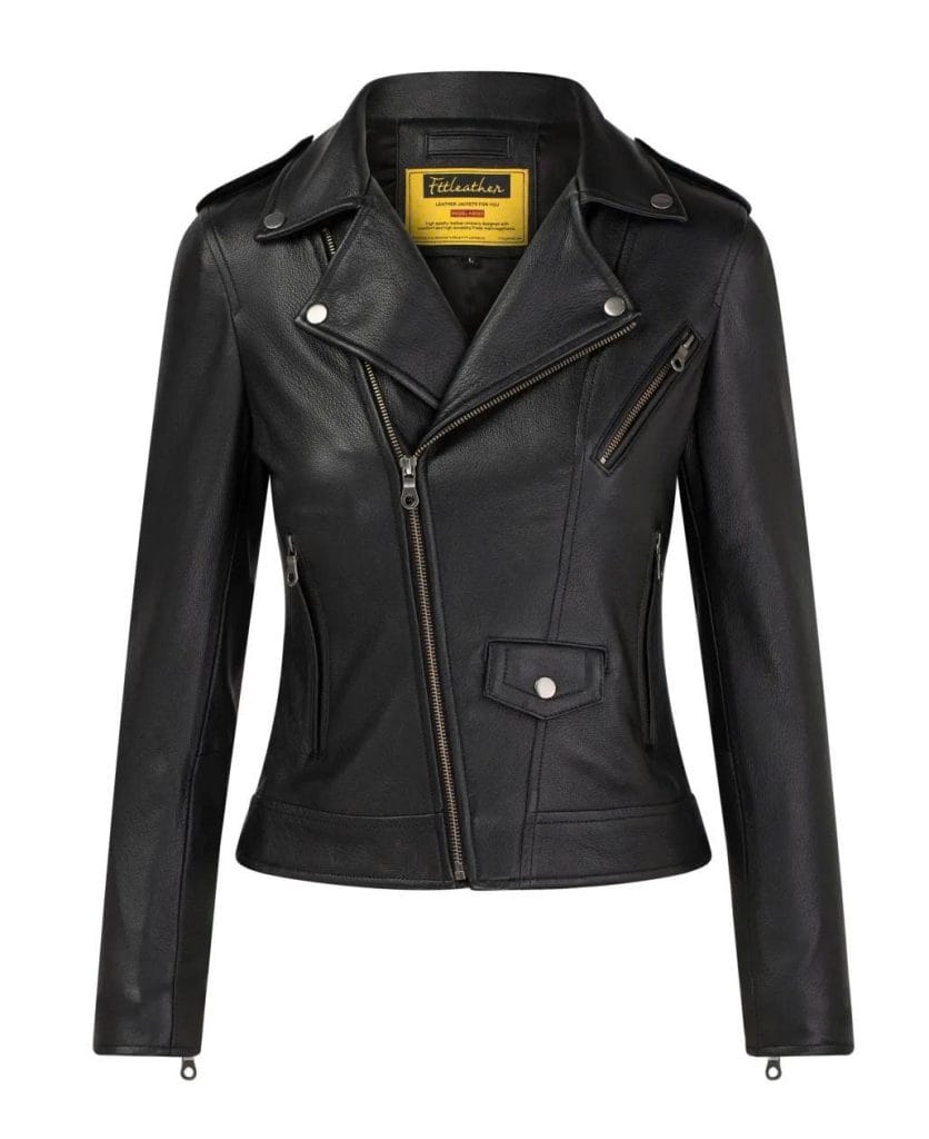 Áo Da Nữ Biker - 10 Cách Mix Cá Tính & Mạnh Mẽ 8 Áo Da Nữ Biker