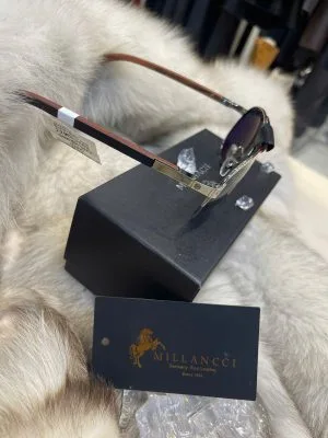 CARTIER GỌNG GỖ BUBINGA PHỐI DA NÂU -CART01