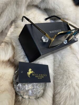 CHOPARD MẮT BẦU VUÔNG CÓ CẦU SILVER/GOLD-CHOPA01