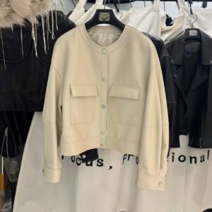 NỮ CỪU CỔ TRÒN TÚI HỘP LUXURY - TRẮNG